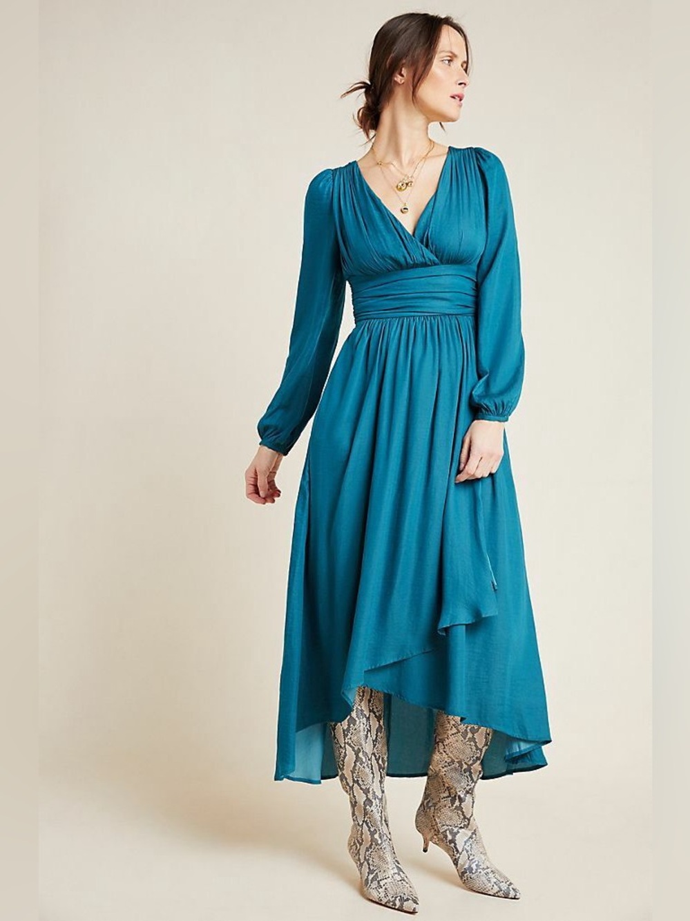 Anthropologie Gwendolyn Puffsleeve Dress 6